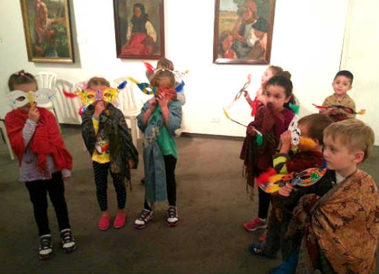 פעילויות לילדים במוזיאון לאמנות ישראלית ברמת גן, אירועי חנוכה2014, פעילויות לילדים, אטרקציות לילדים
